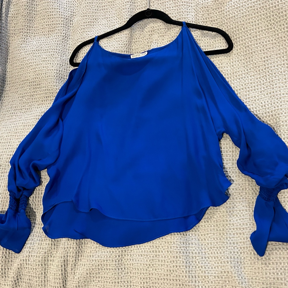 Jennifer Hope 100% silk blouse